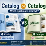 catalog or catalogue