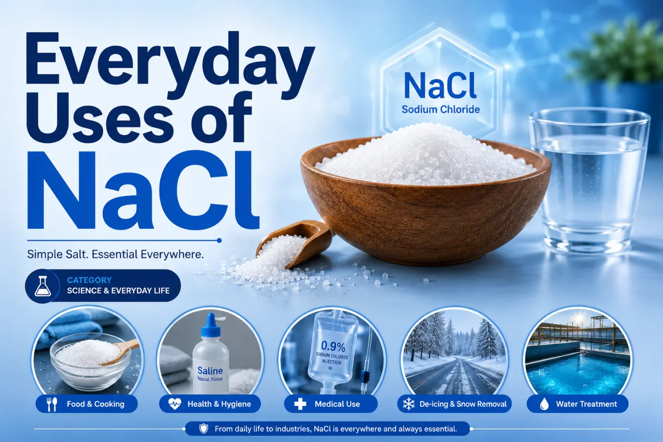 Everyday Uses of NaCl
