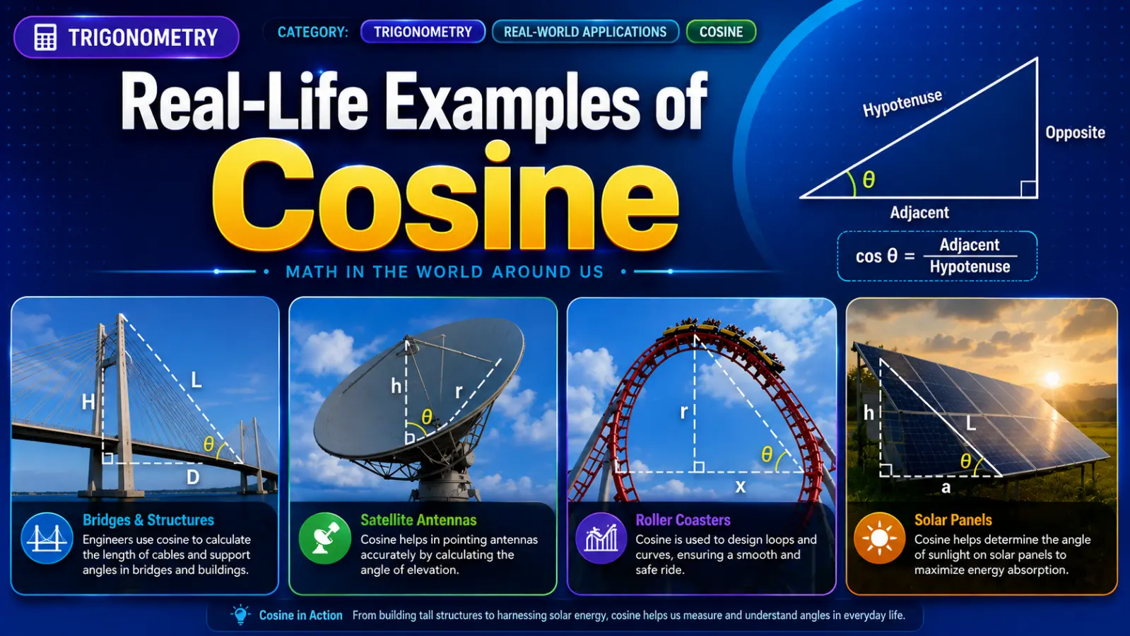 Real-Life Examples of Cosine
