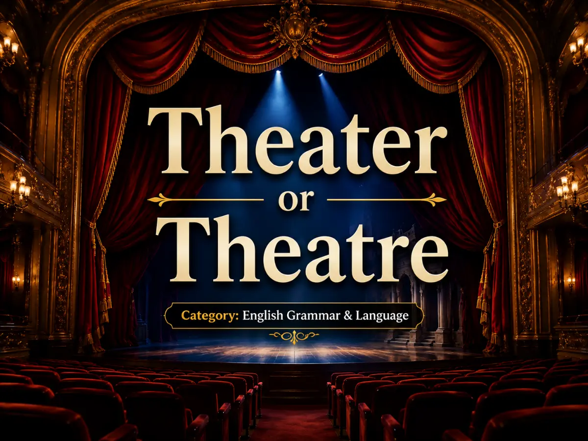 Theater or Theatre