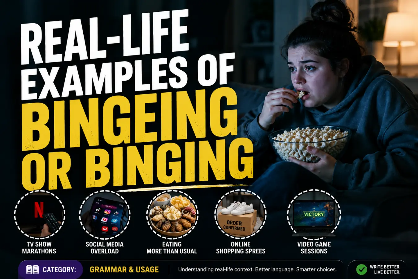 Real-Life Examples of Bingeing or Binging