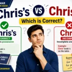 Chris's or Chris'