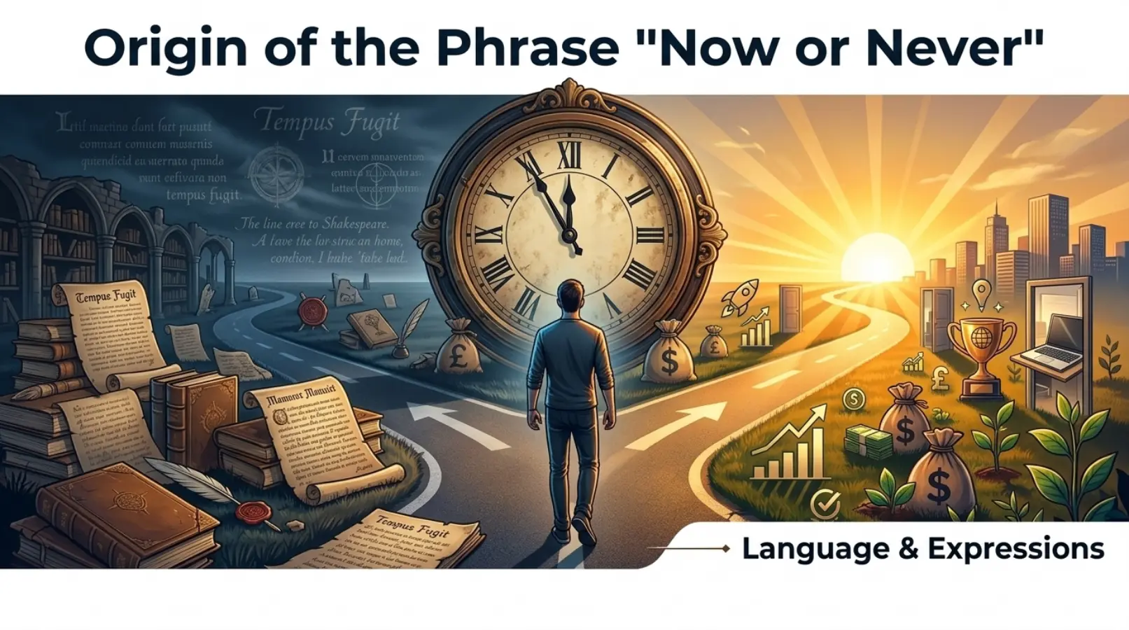 Origin of the Phrase Now or Never