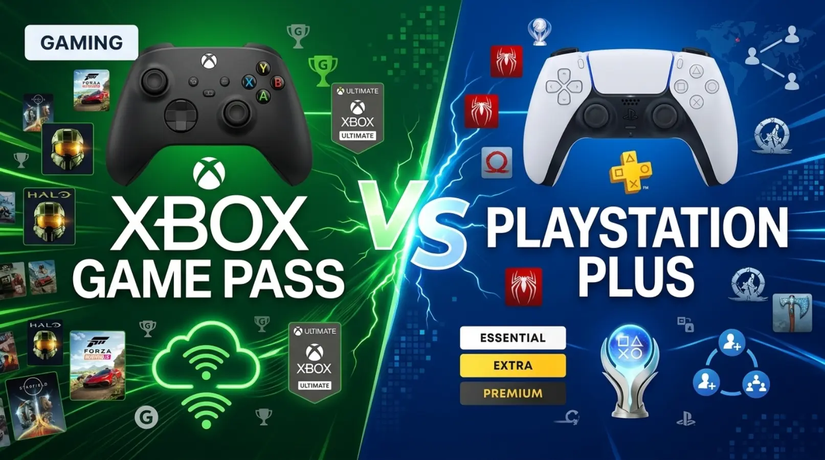 Xbox Game Pass vs PlayStation Plus