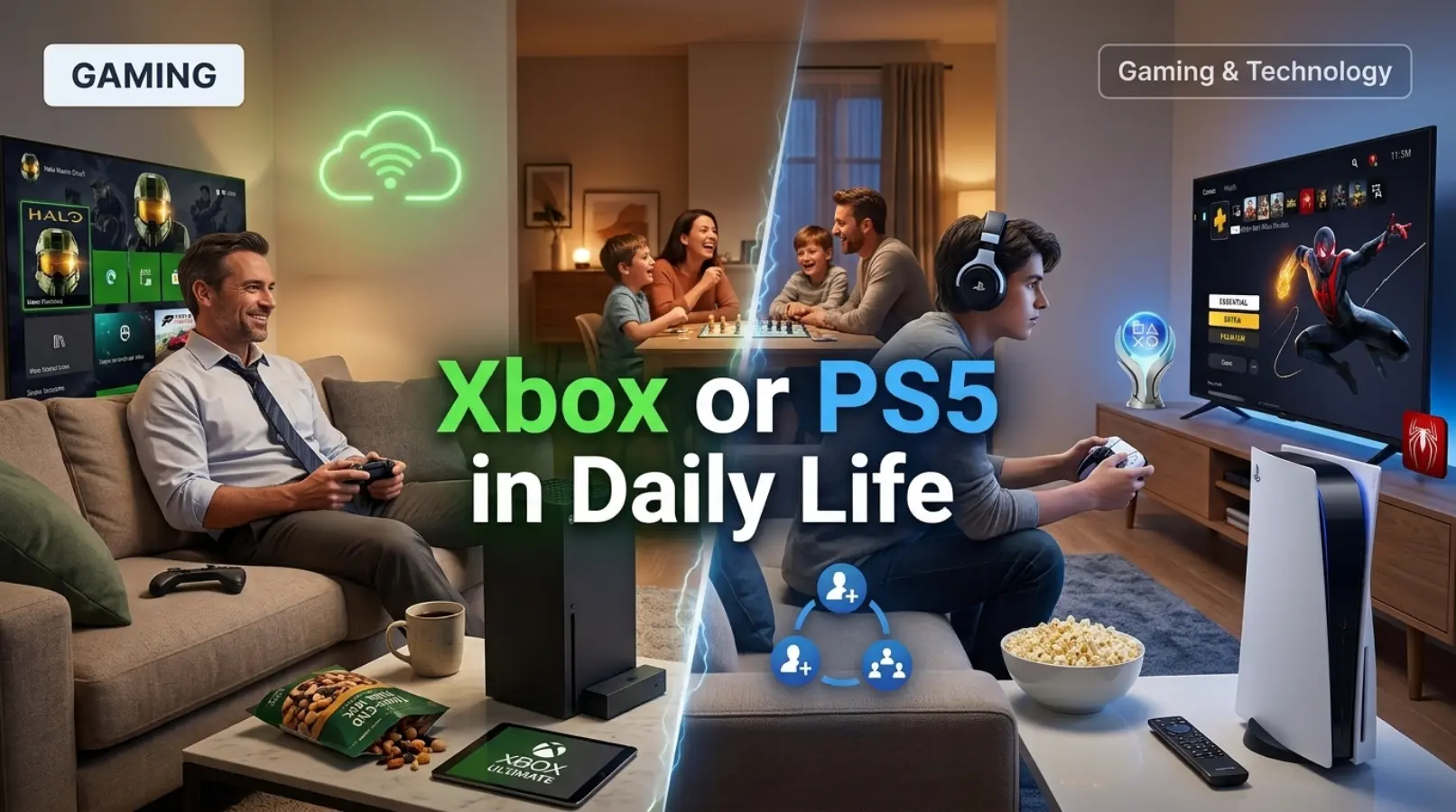 Xbox or PS5 in Daily Life