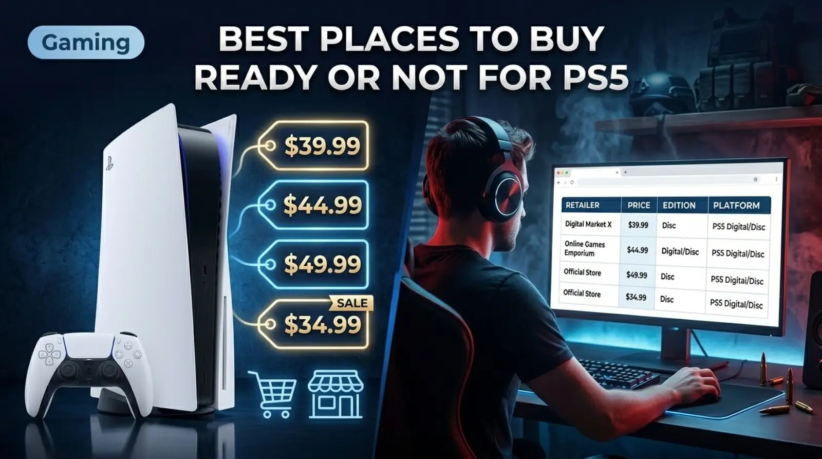 Best Places to Buy Ready or Not for PS5