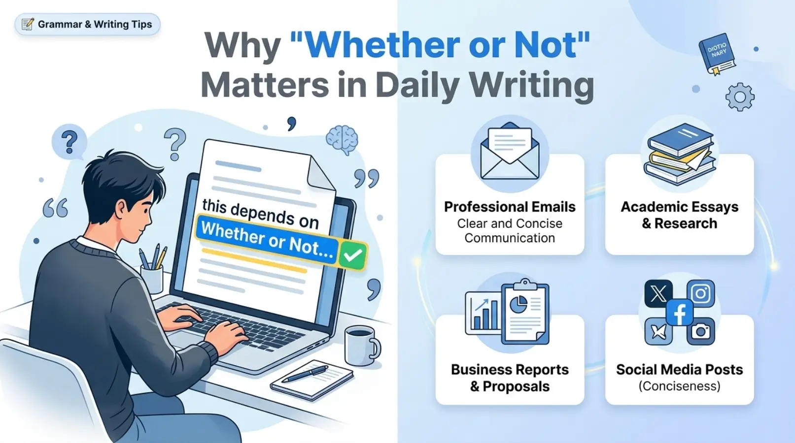 Why "Whether or Not" Matters in Daily Writing