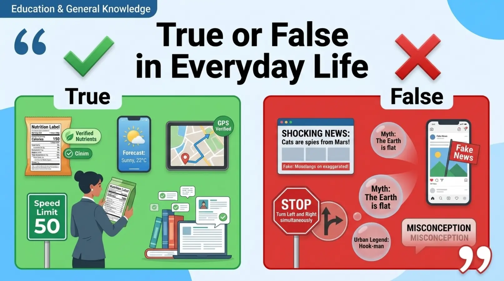 True or False in Everyday Life