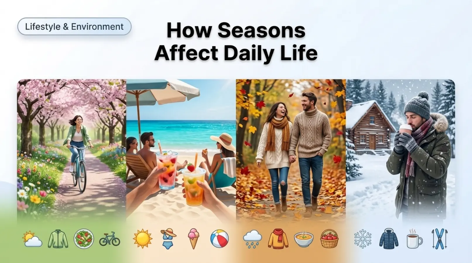 How Seasons Affect Daily Life