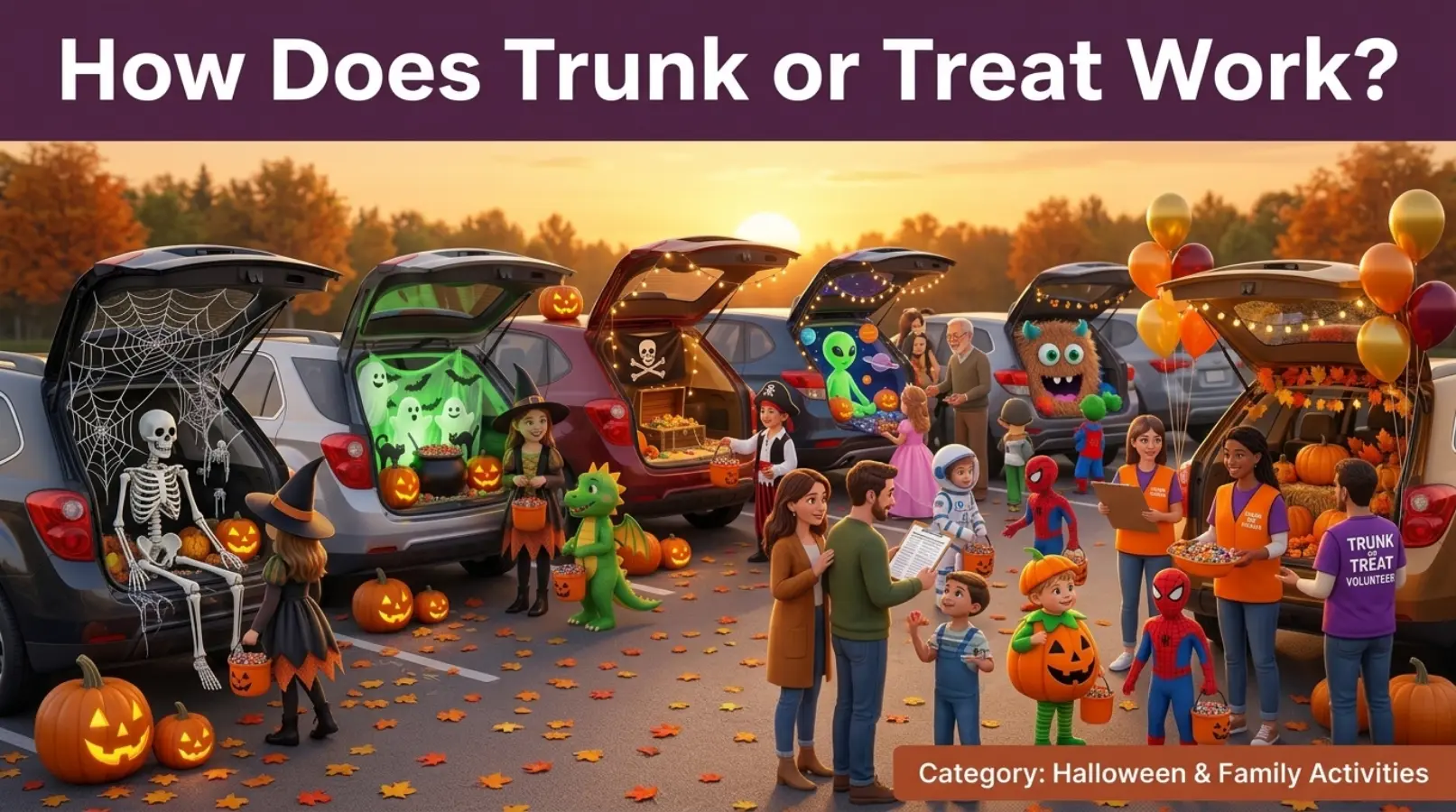 How Does Trunk or Treat Work?