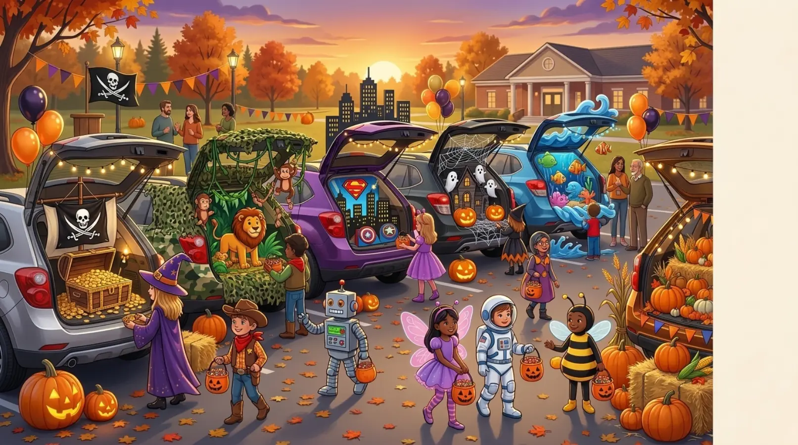 Real-Life Trunk or Treat Examples