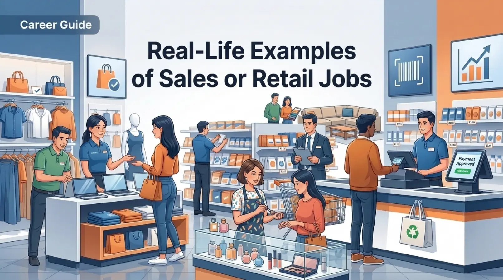 Real-Life Examples of Sales or Retail Jobs