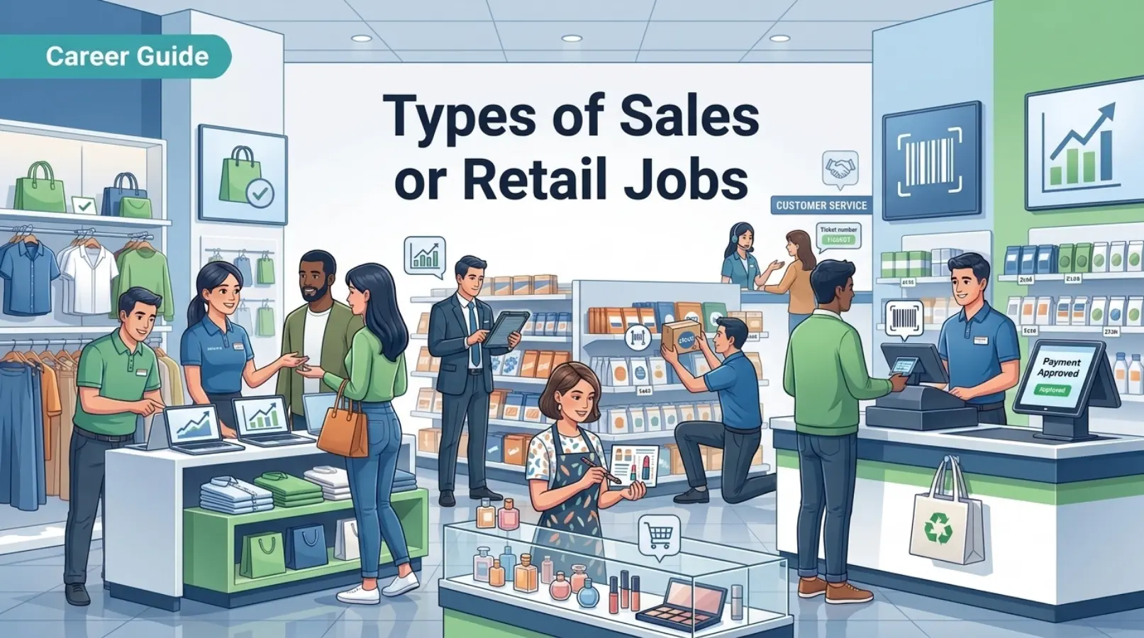Types of Sales or Retail Jobs