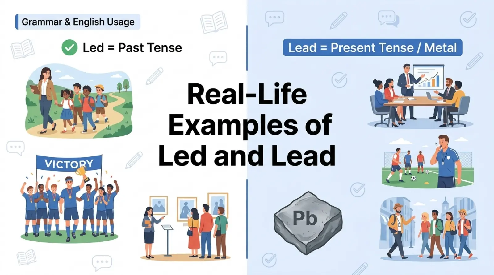 Real-Life Examples of Led and Lead