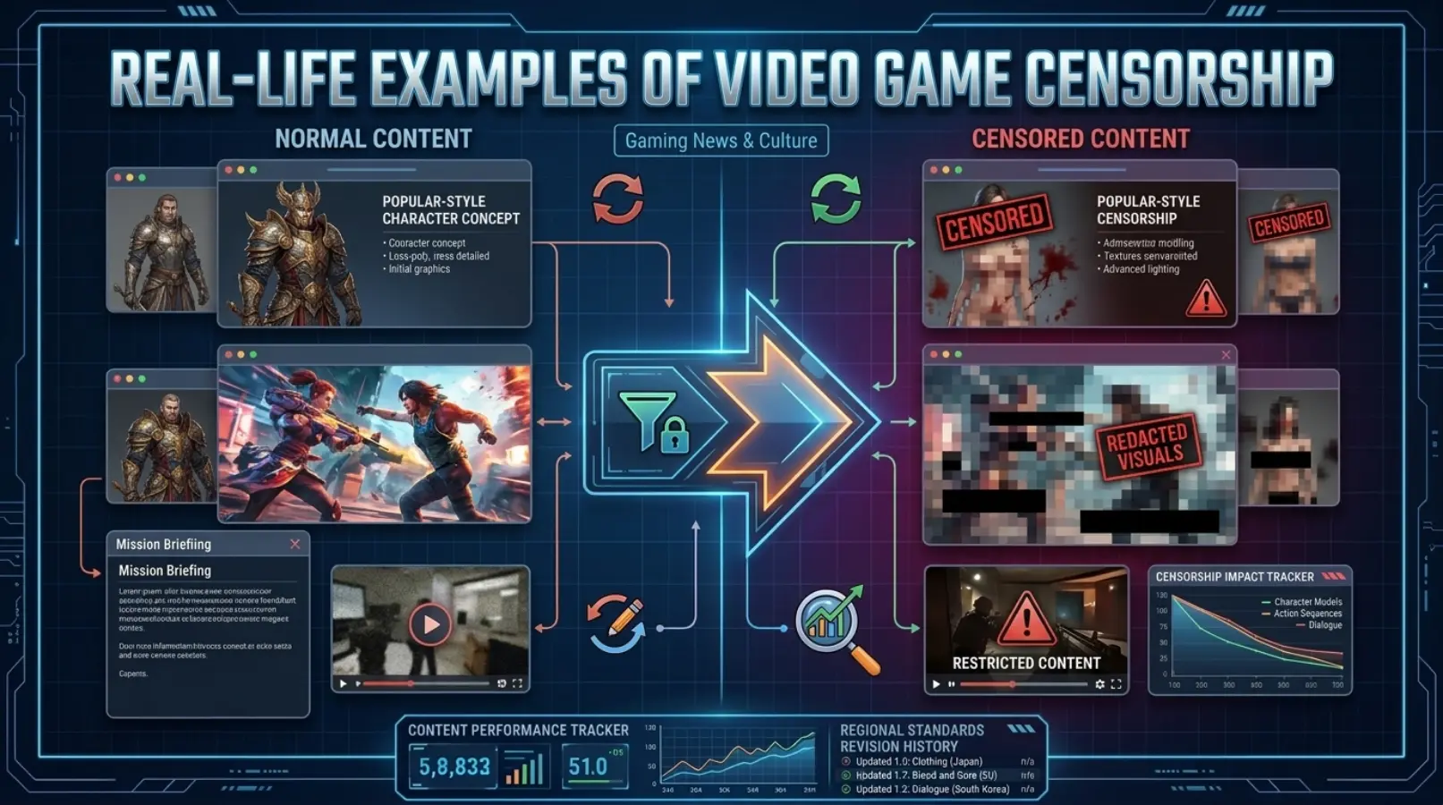 Real-Life Examples of Video Game Censorship