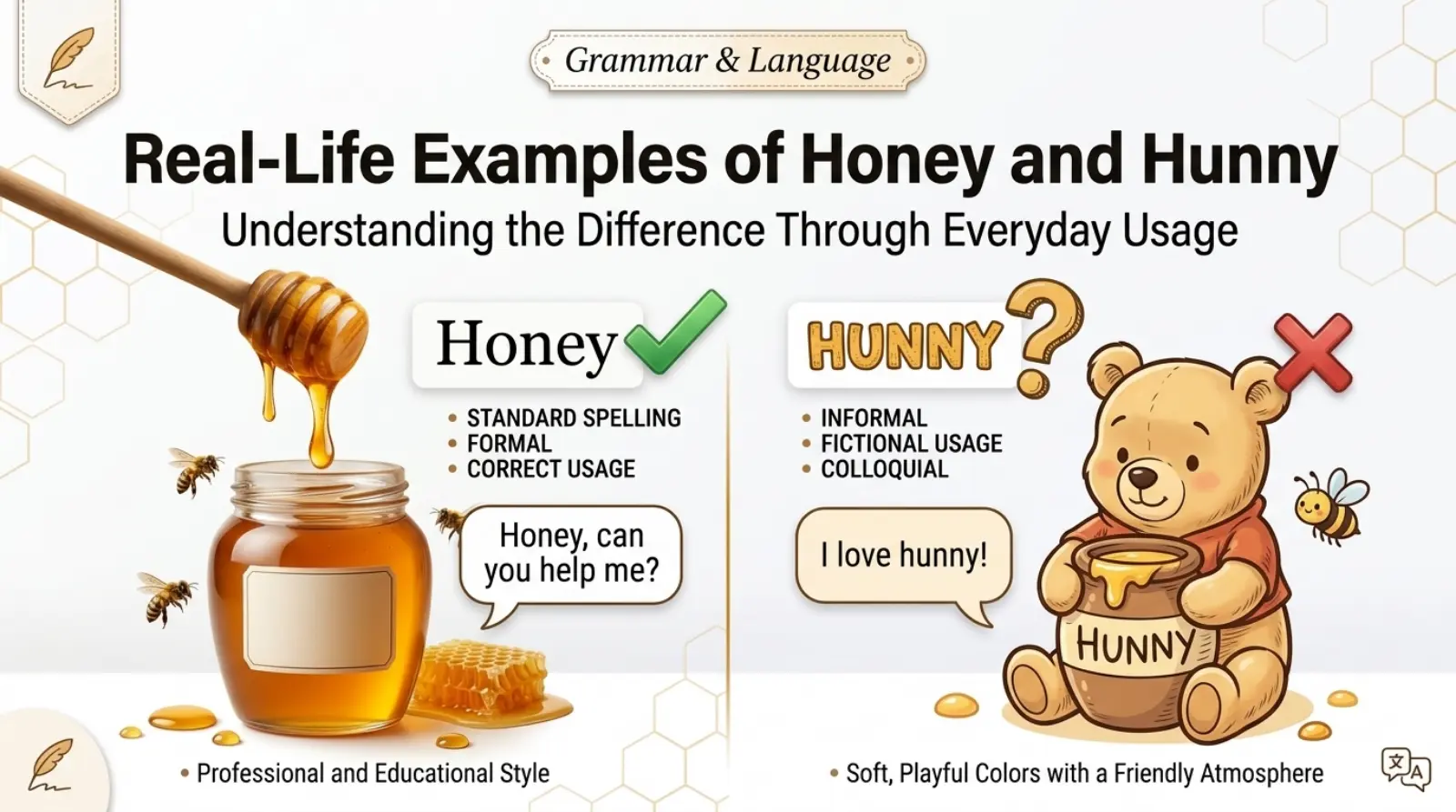 Real-Life Examples of Honey and Hunny