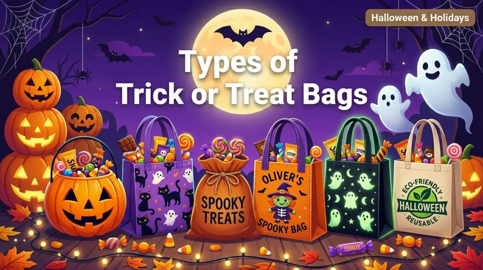 Types of Trick or Treat Bags