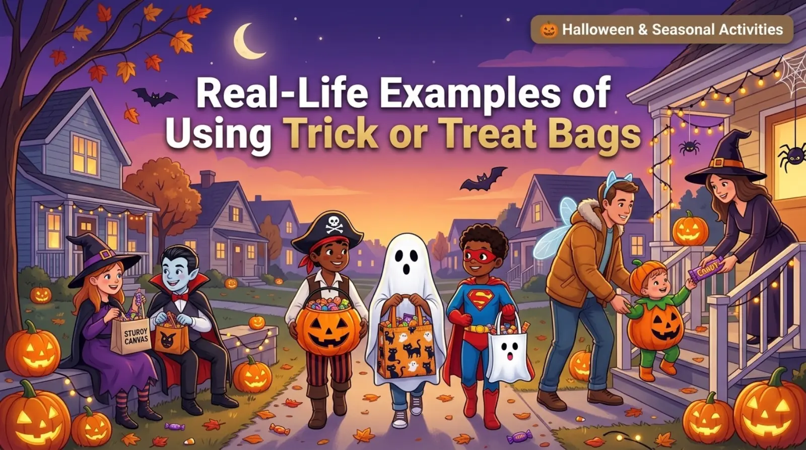 Real-Life Examples of Using Trick or Treat Bags