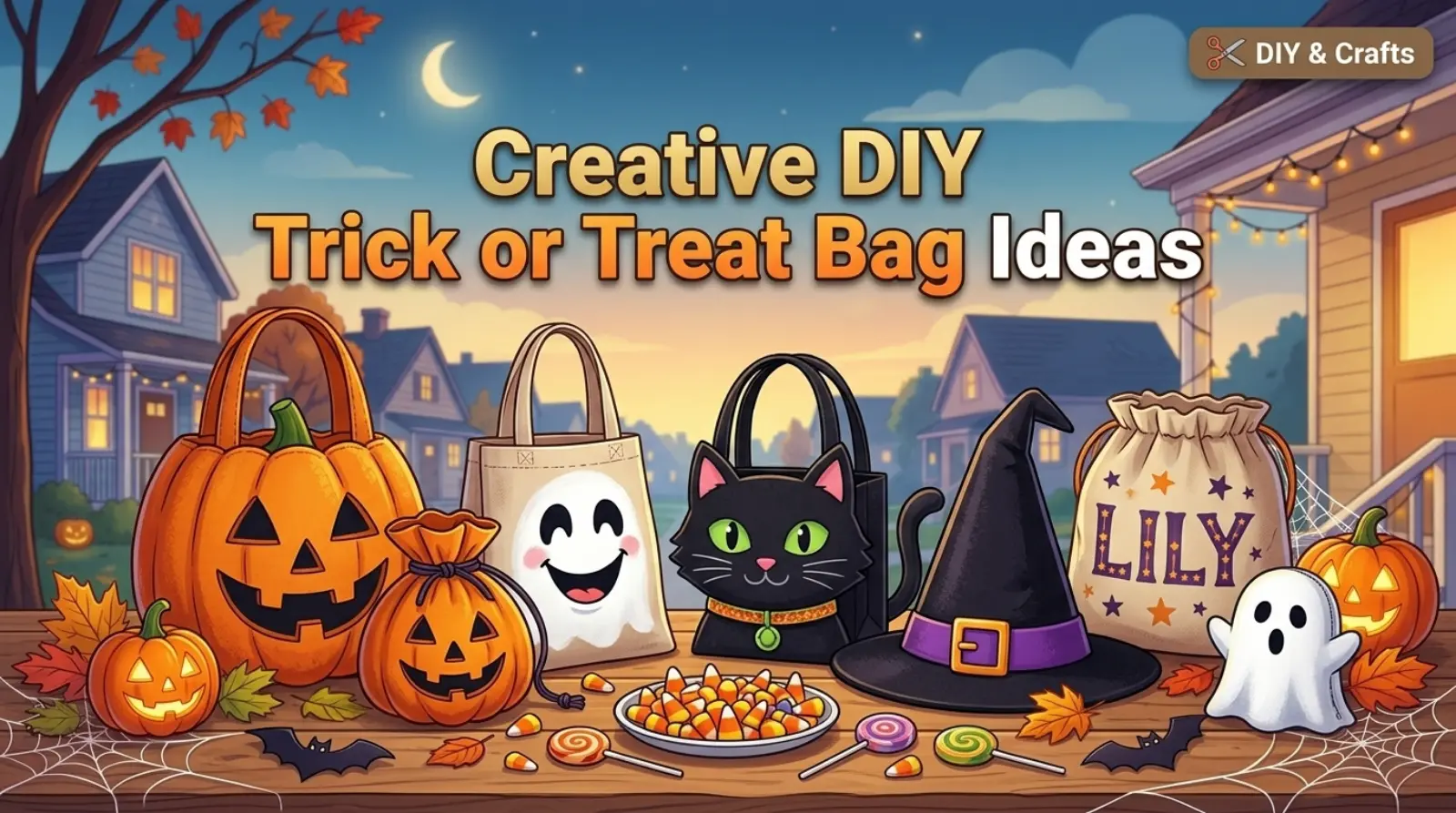 Creative DIY Trick or Treat Bag Ideas