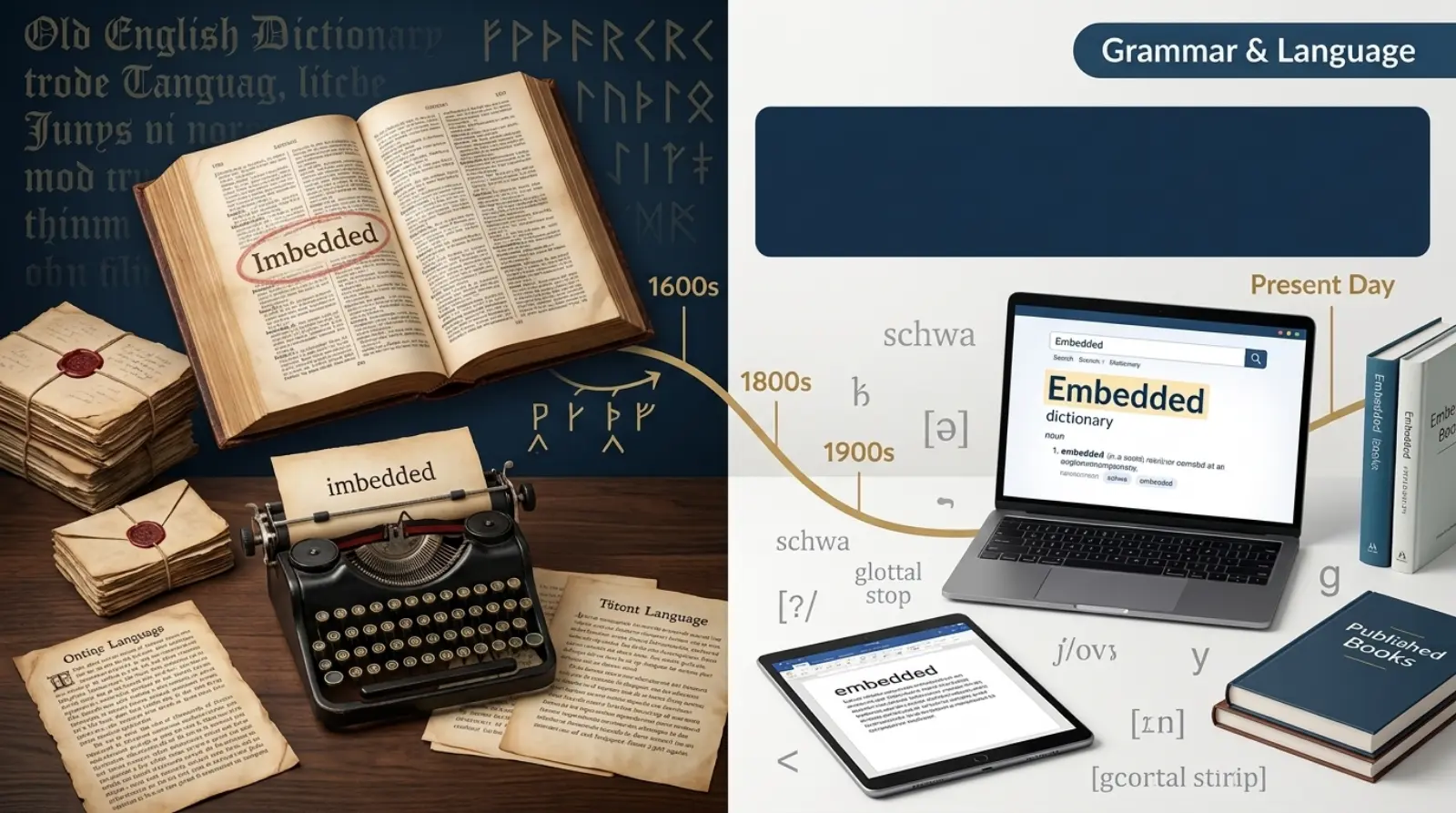The History Behind Imbedded and Embedded