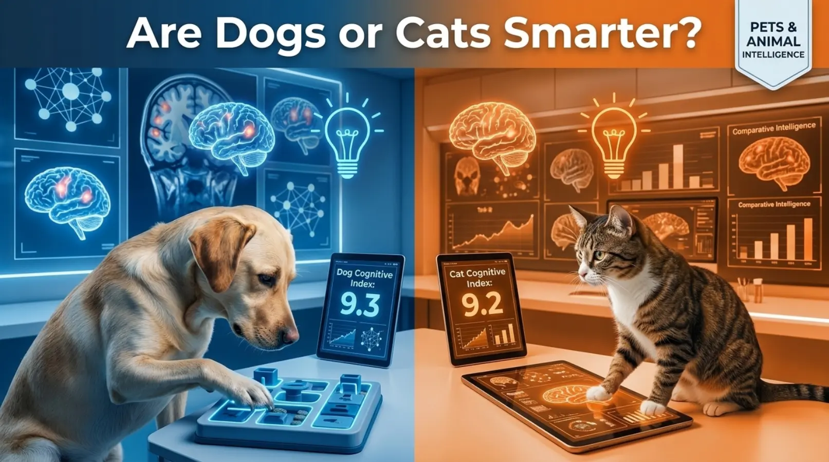 Are Dogs or Cats Smarter