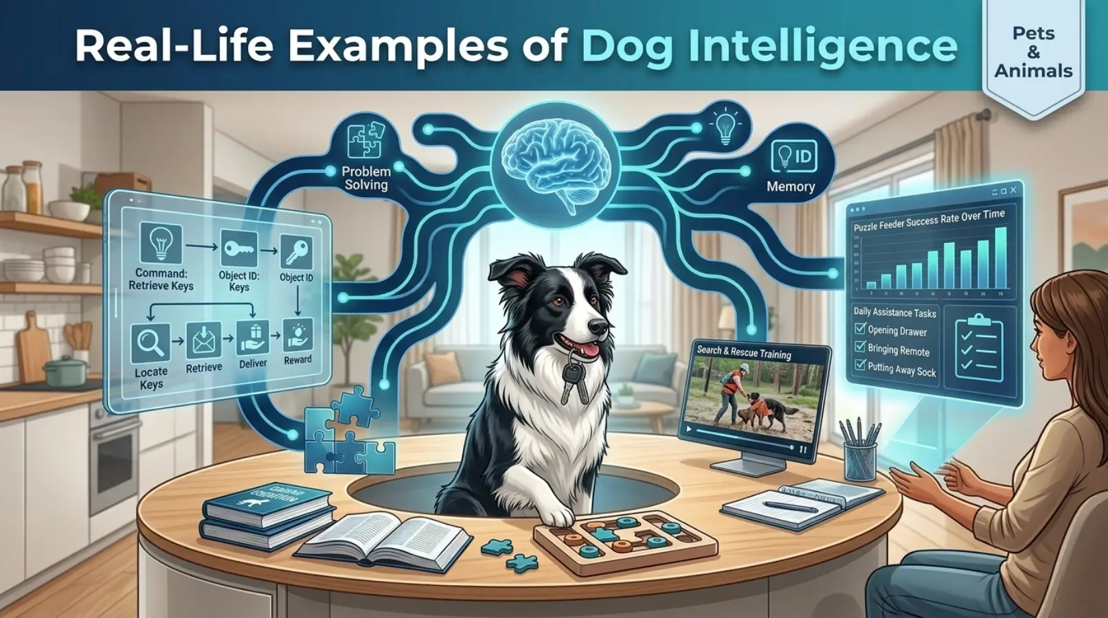 Real-Life Examples of Dog Intelligence