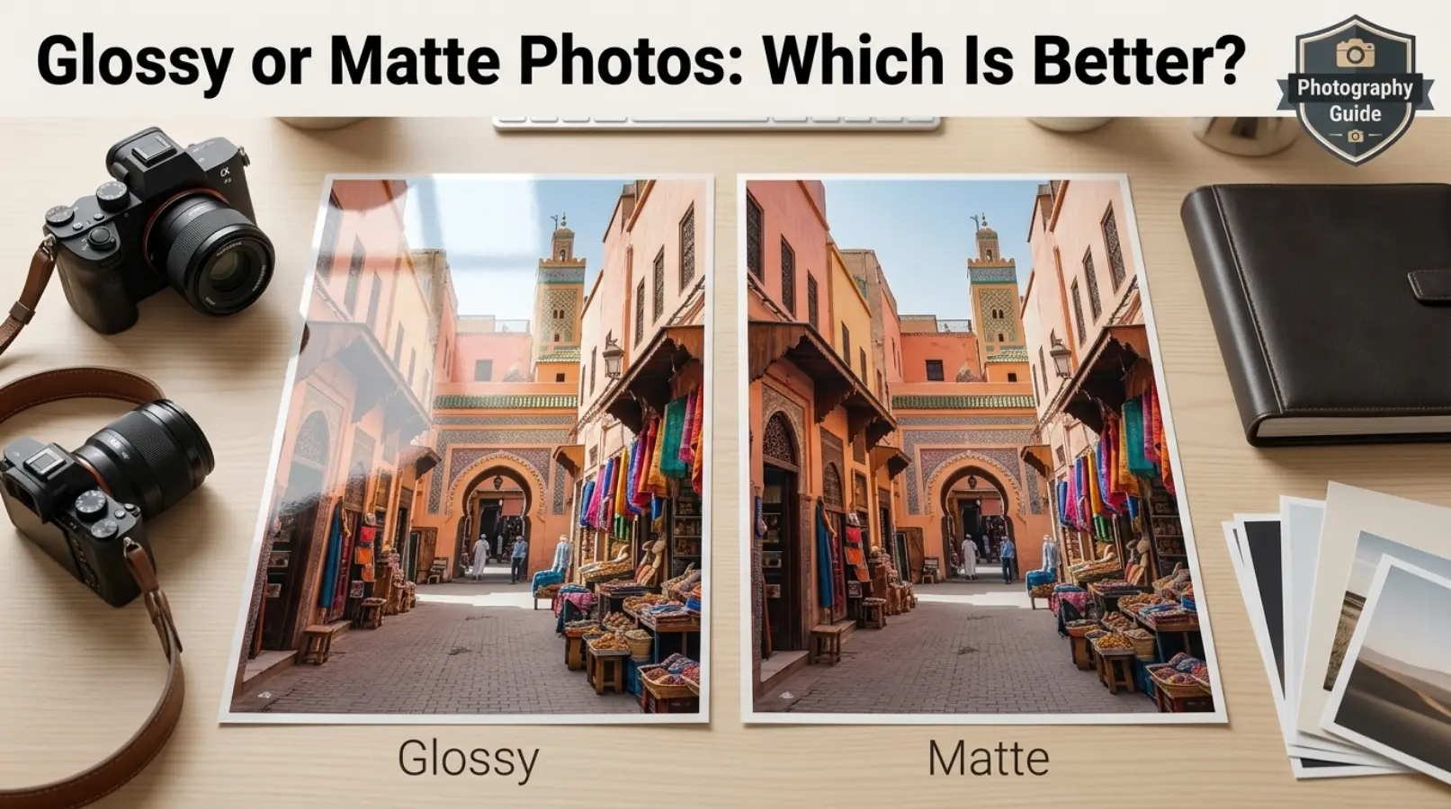 Glossy or Matte Photos