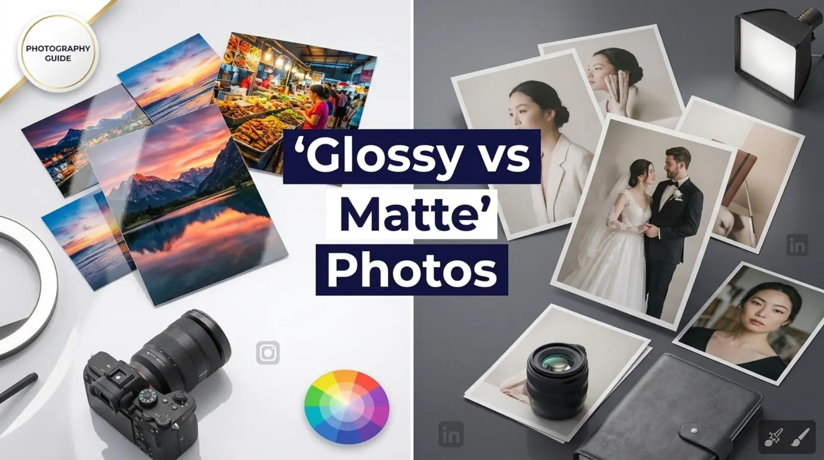Glossy vs Matte Photos for Different Types of Photography