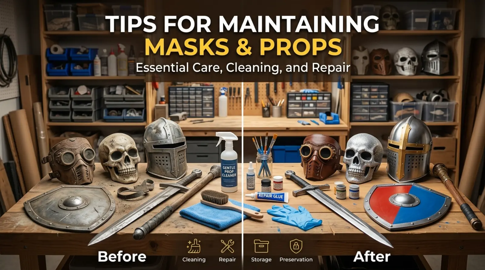 Tips for Maintaining Masks and Props
