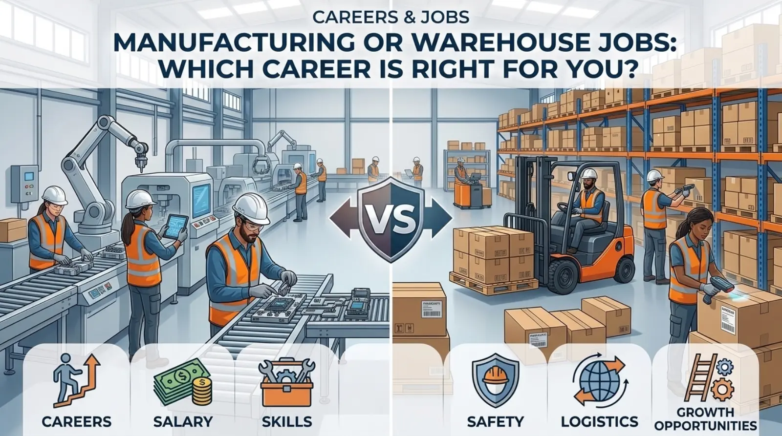 Manufacturing or Warehouse Jobs