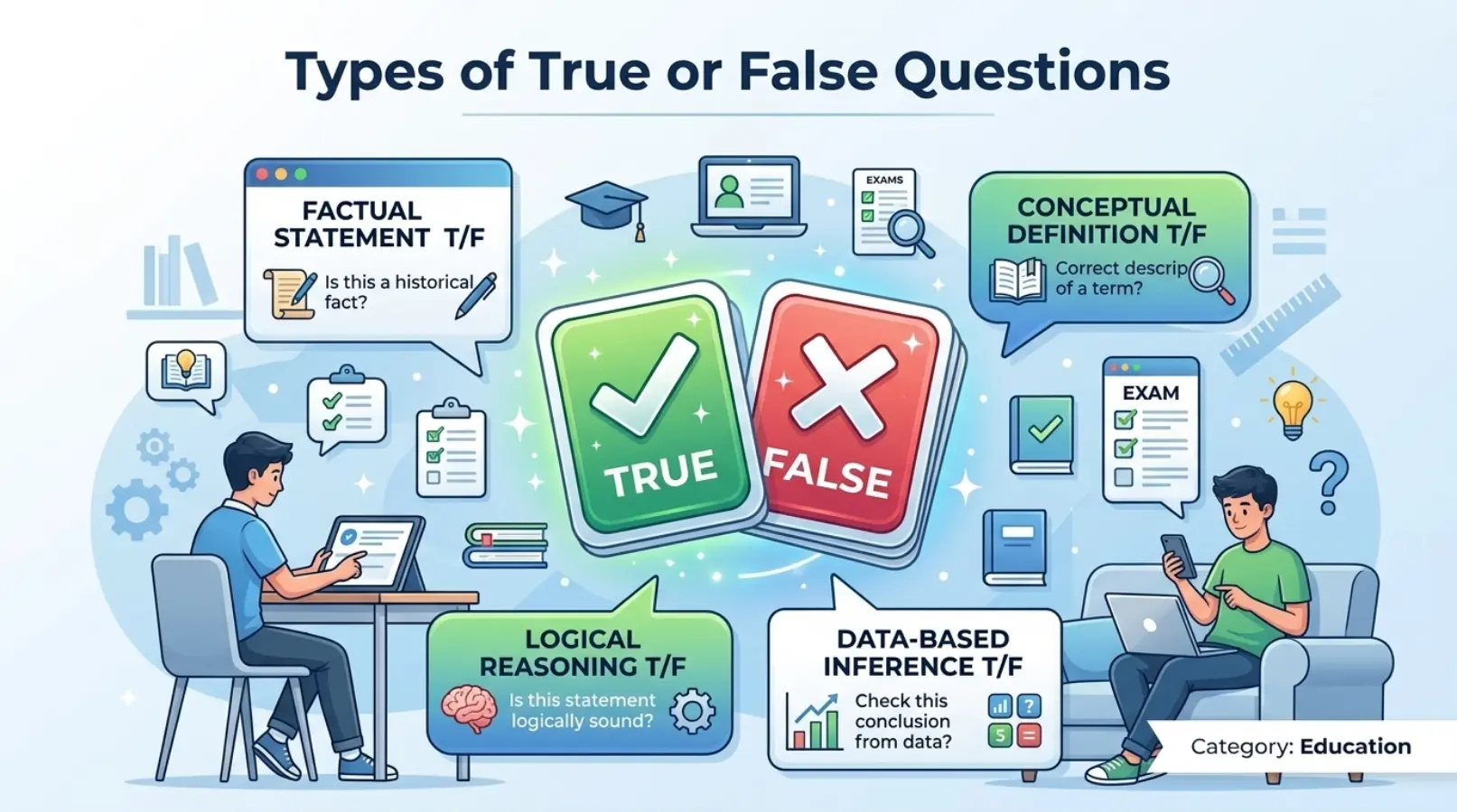 Types of True or False Questions