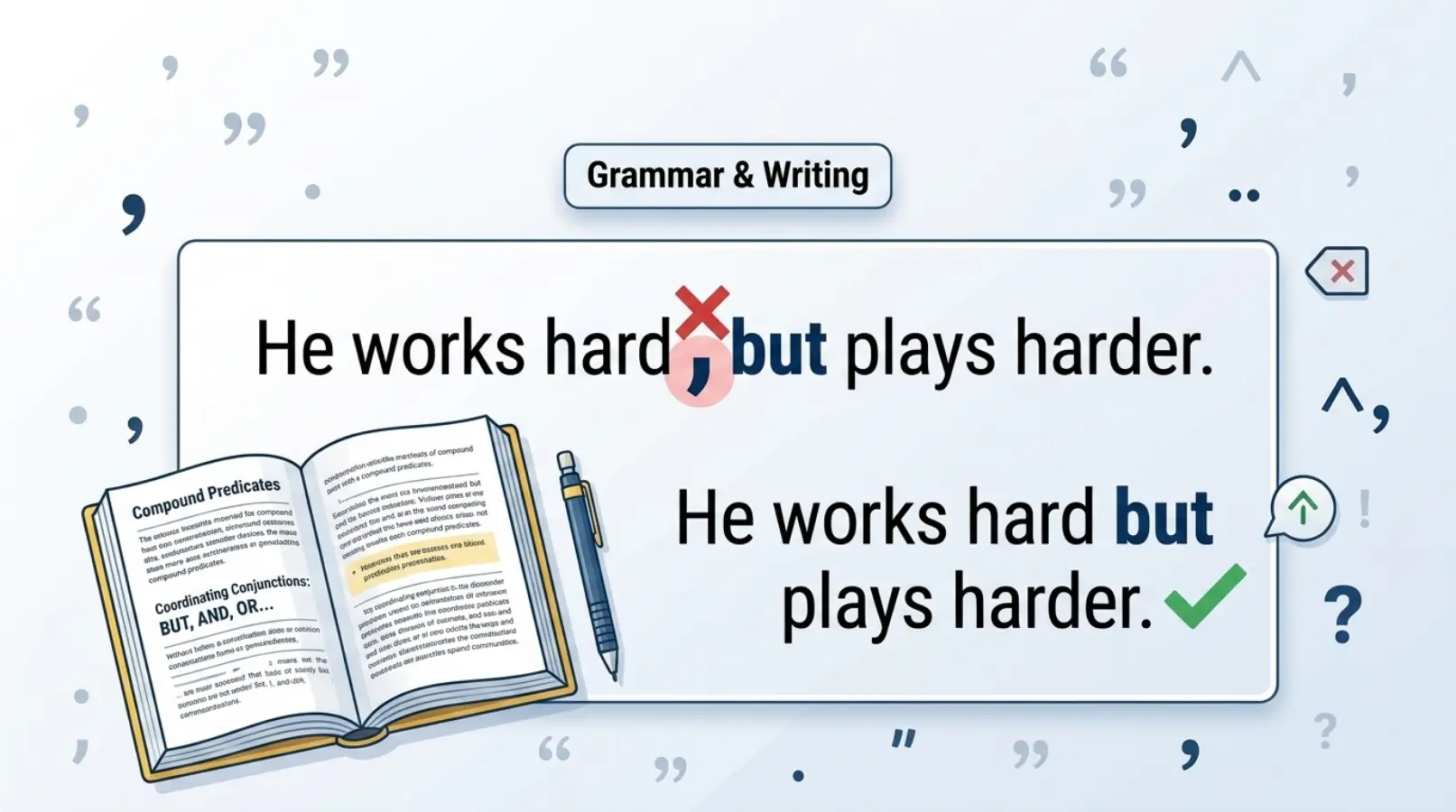 When You Should NOT Use a Comma Before "But"