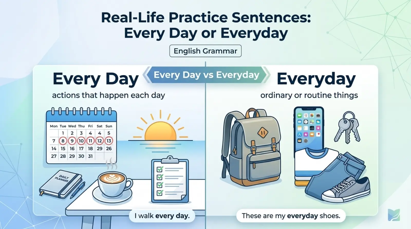 Real-Life Practice Sentences