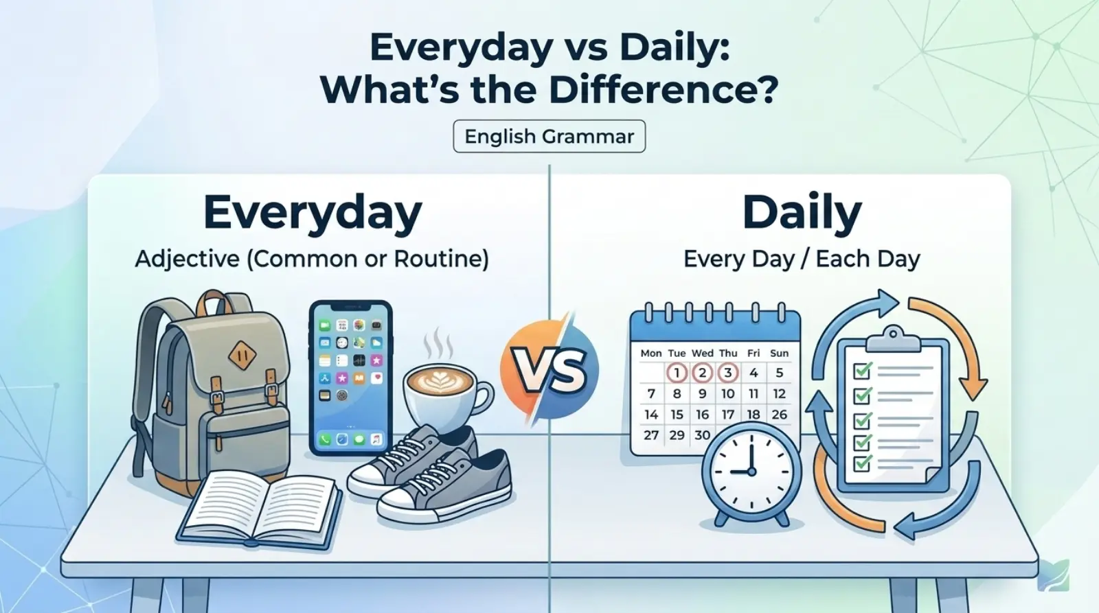 Everyday vs Daily