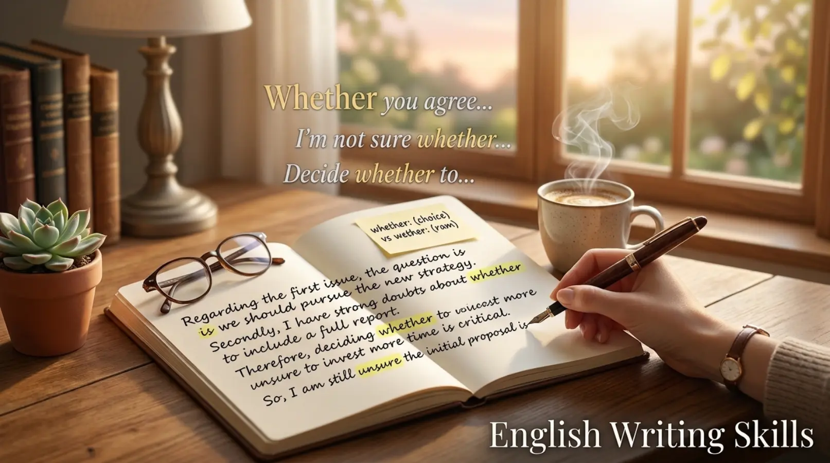 How to Use Whether in Everyday Writing