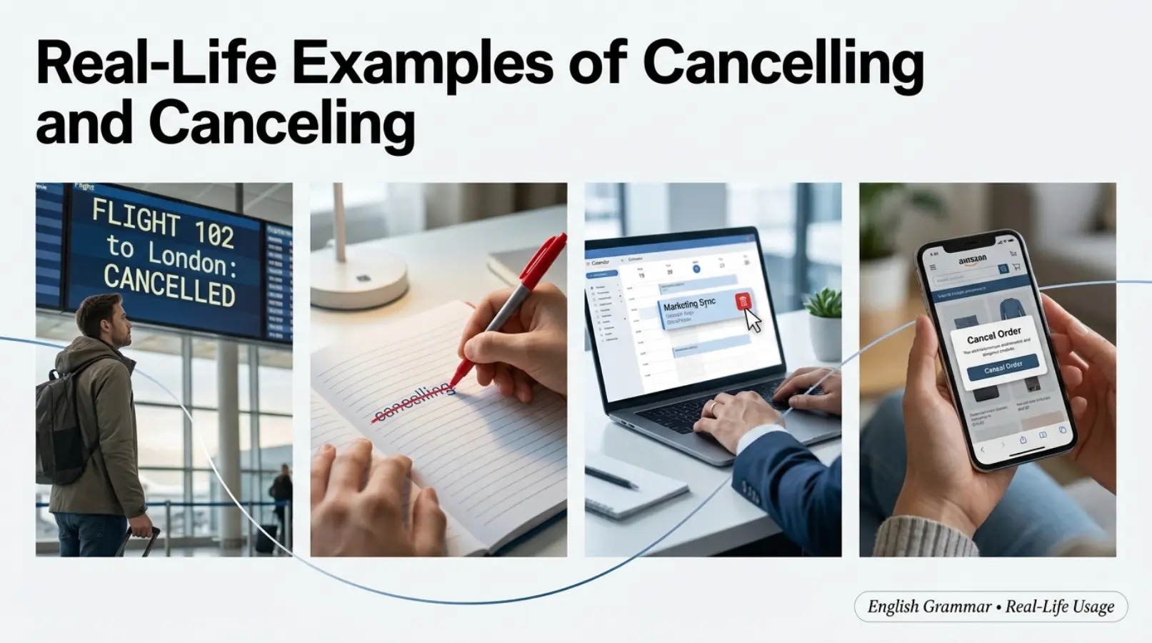 Real-Life Examples of Cancelling and Canceling
