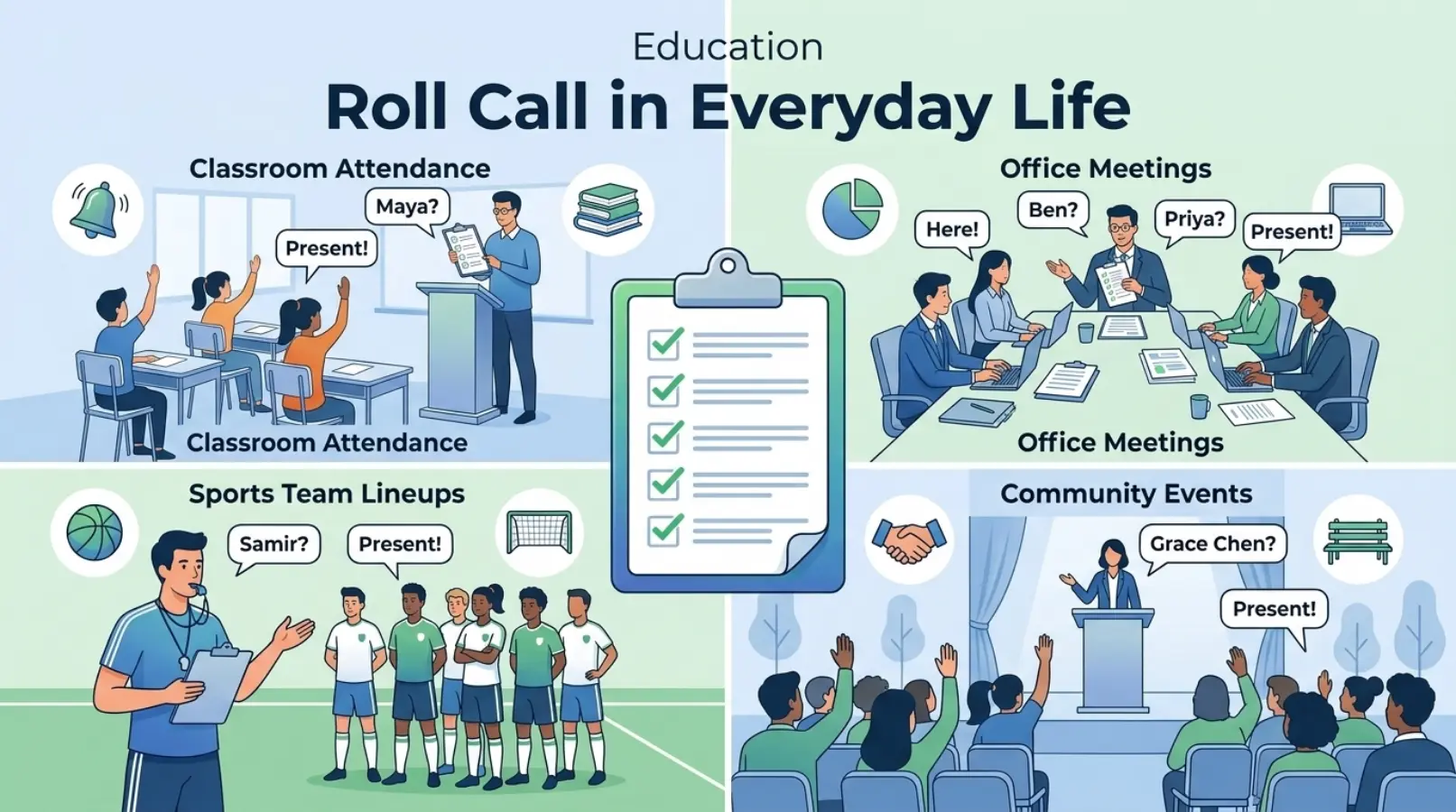 Roll Call in Everyday Life