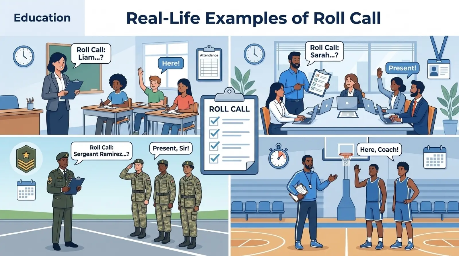 Real-Life Examples of Roll Call