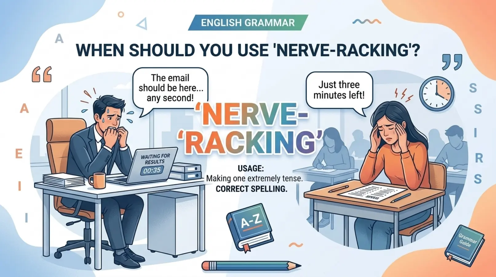 When Should You Use "Nerve-Racking"?