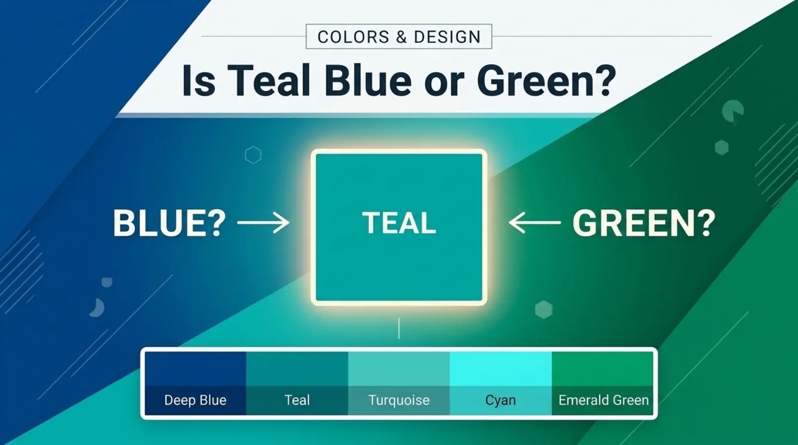 Is Teal Blue or Green