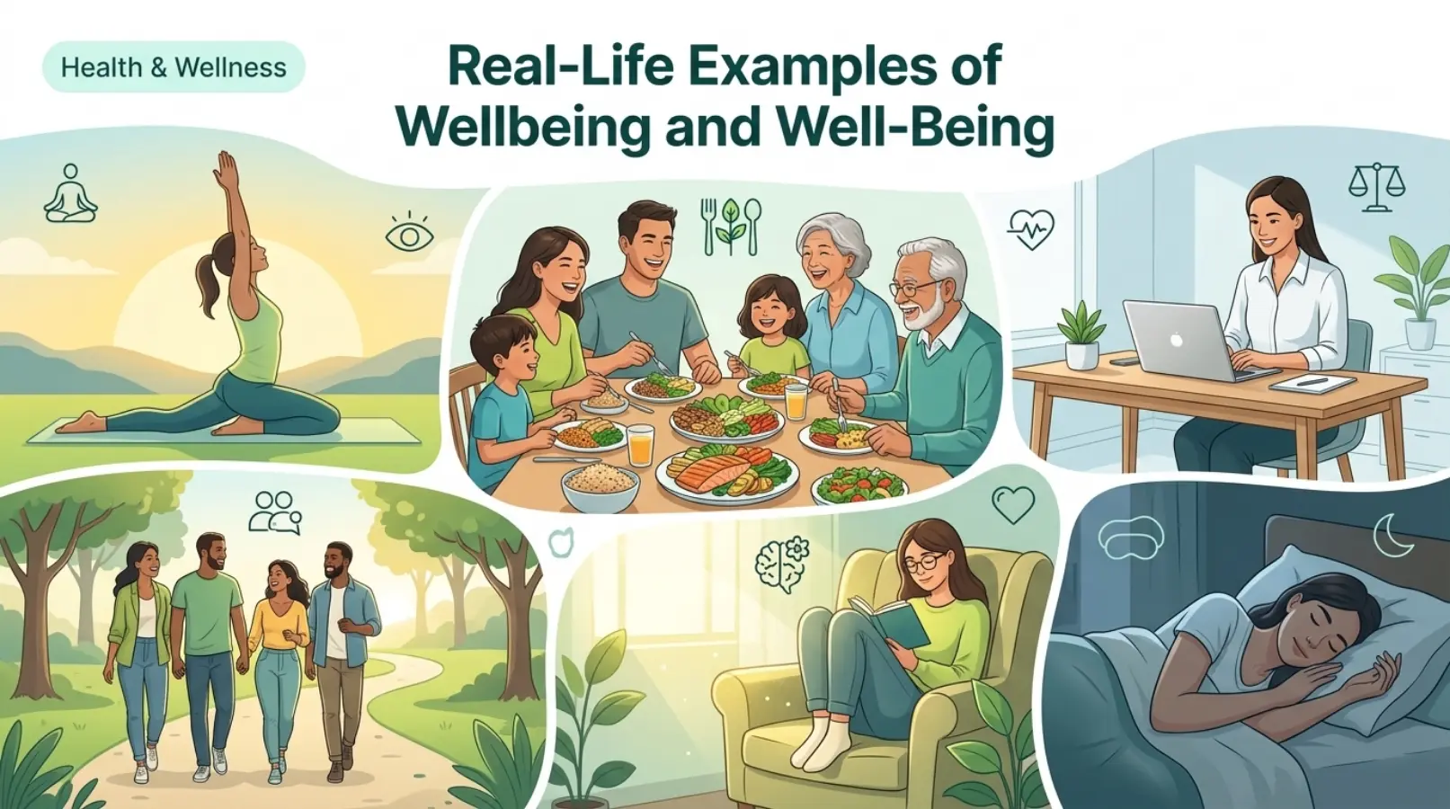 Real-Life Examples of Wellbeing and Well-Being
