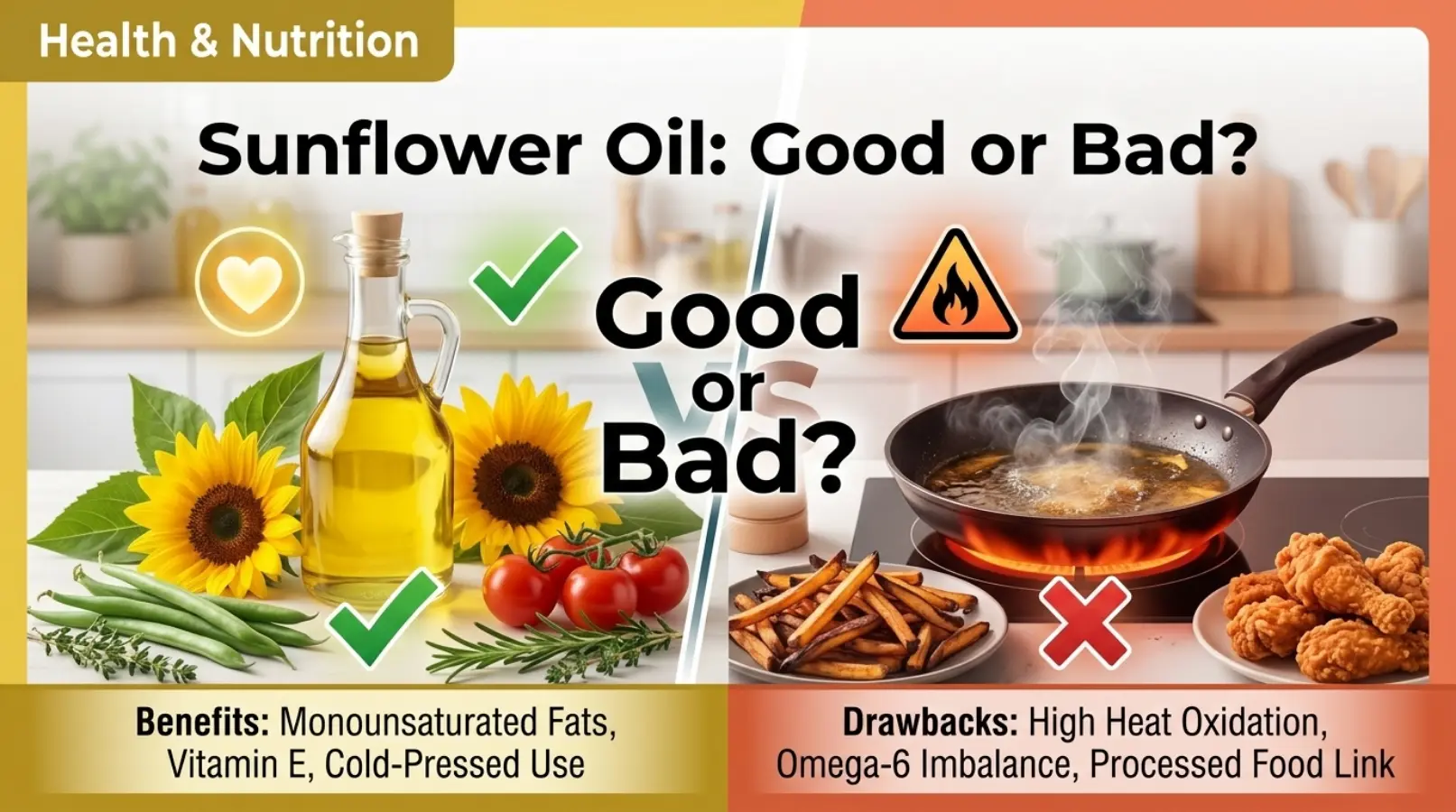 Sunflower Oil Good or Bad