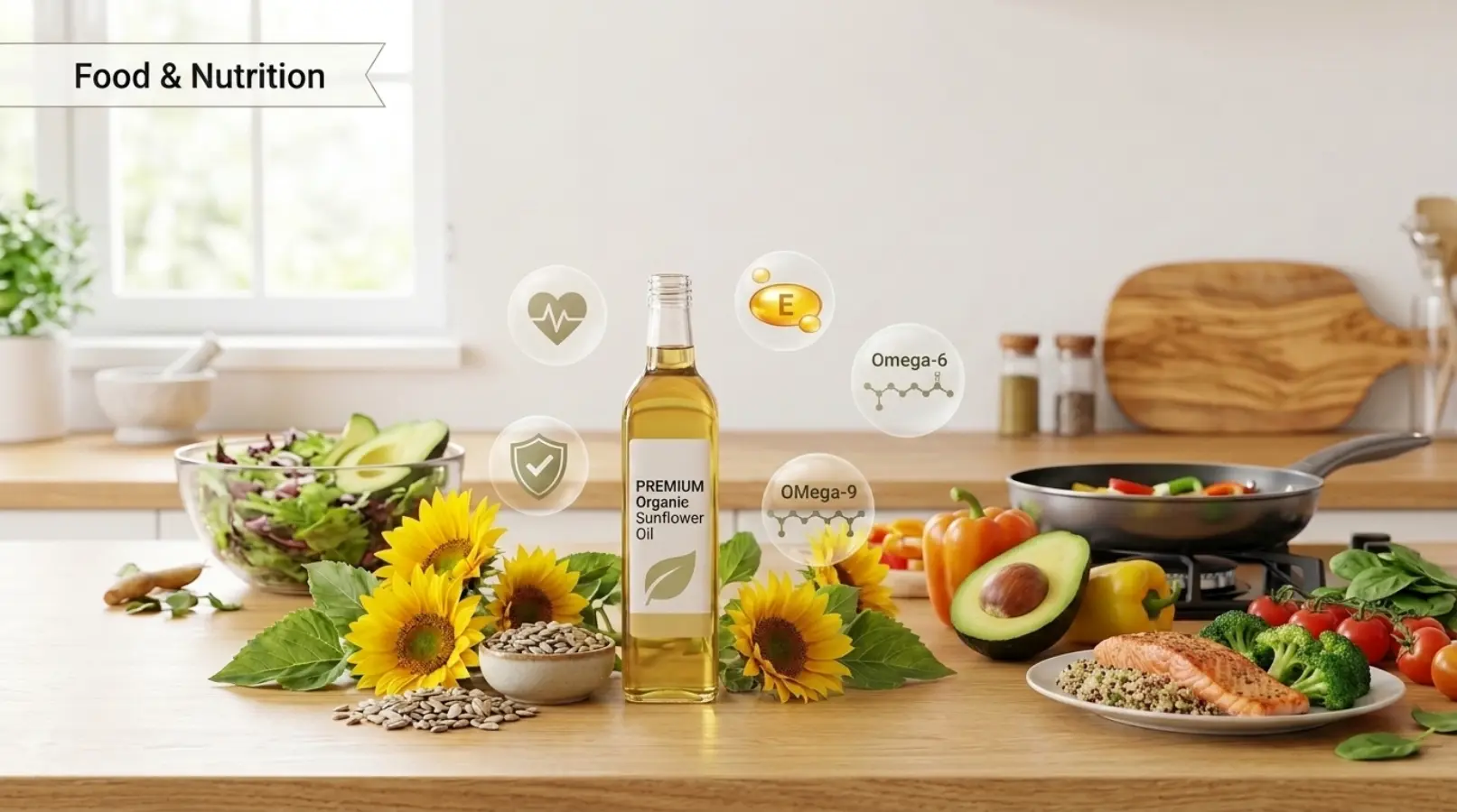 Health Benefits of Sunflower Oil