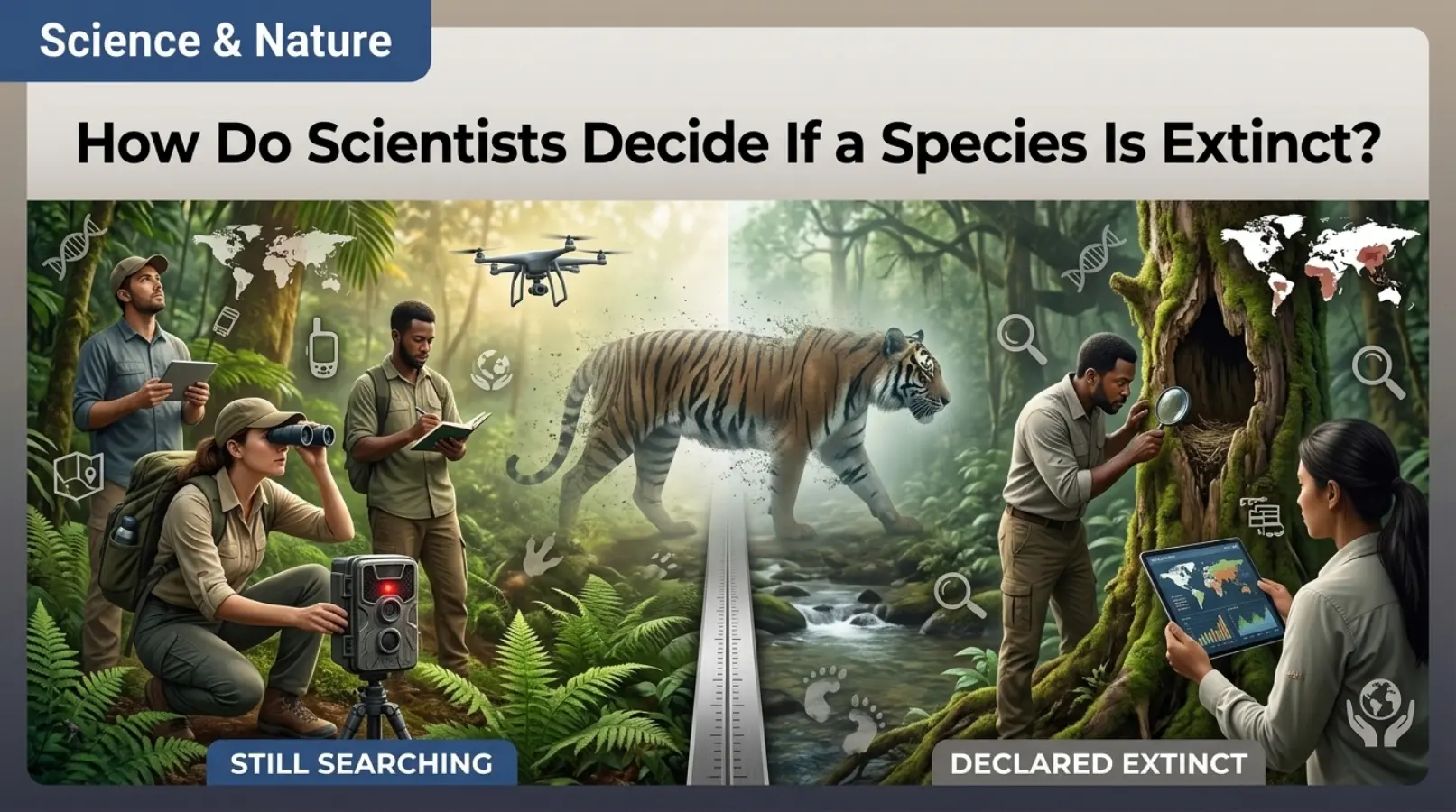 How Do Scientists Decide If a Species Is Extinct?