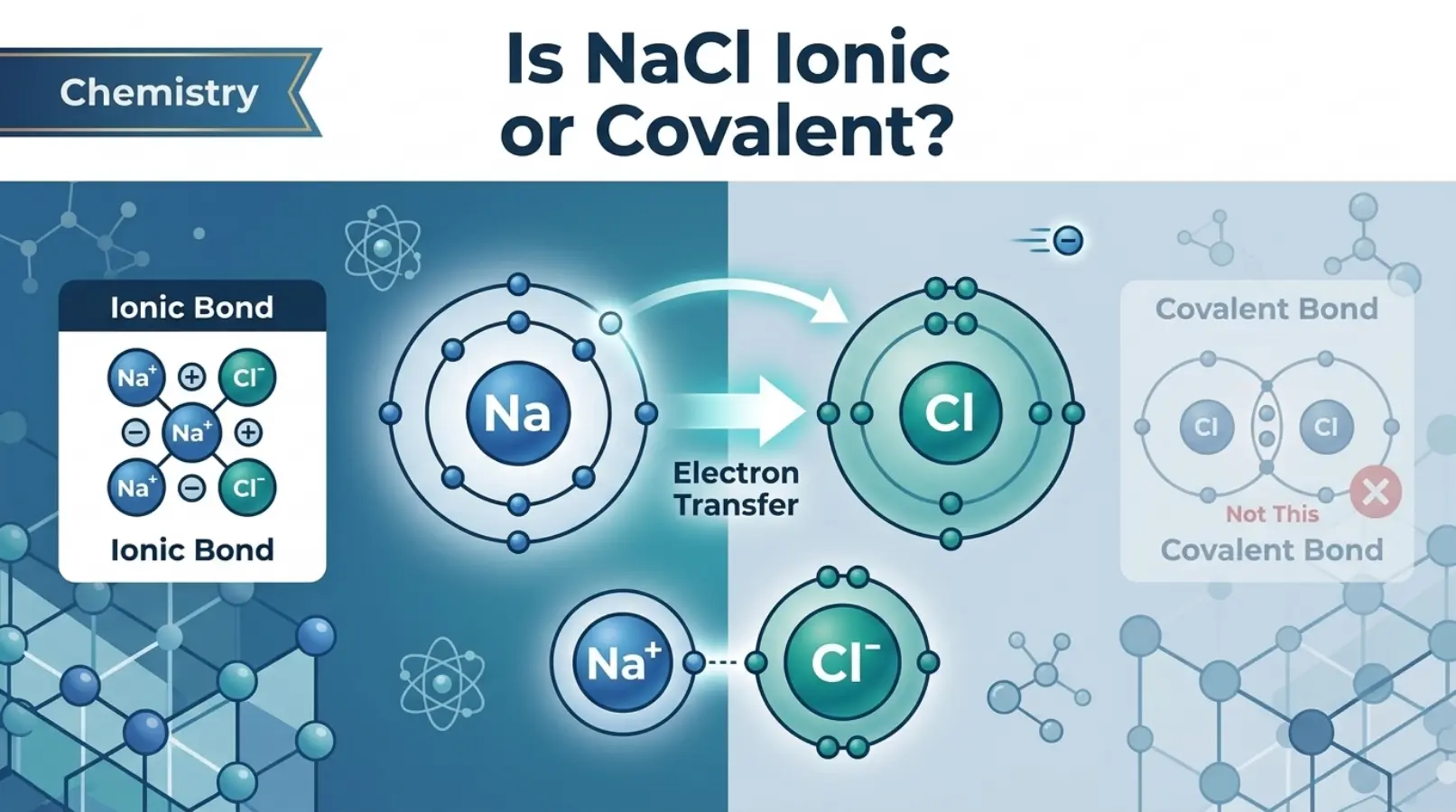 is nacl ionic or covalent