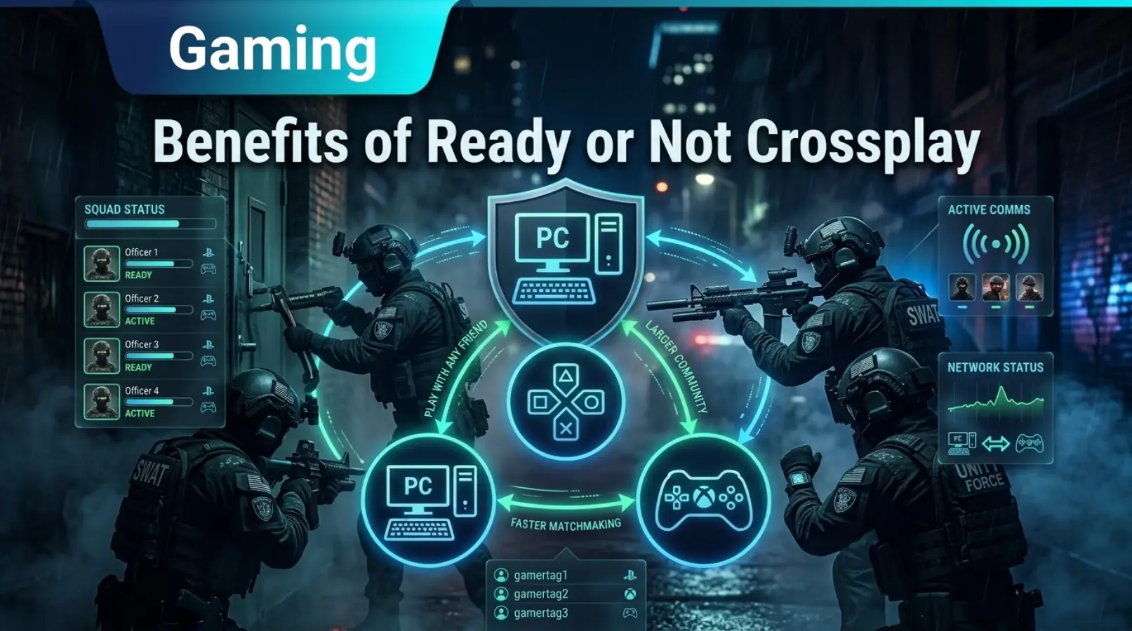 Benefits of Ready or Not Crossplay