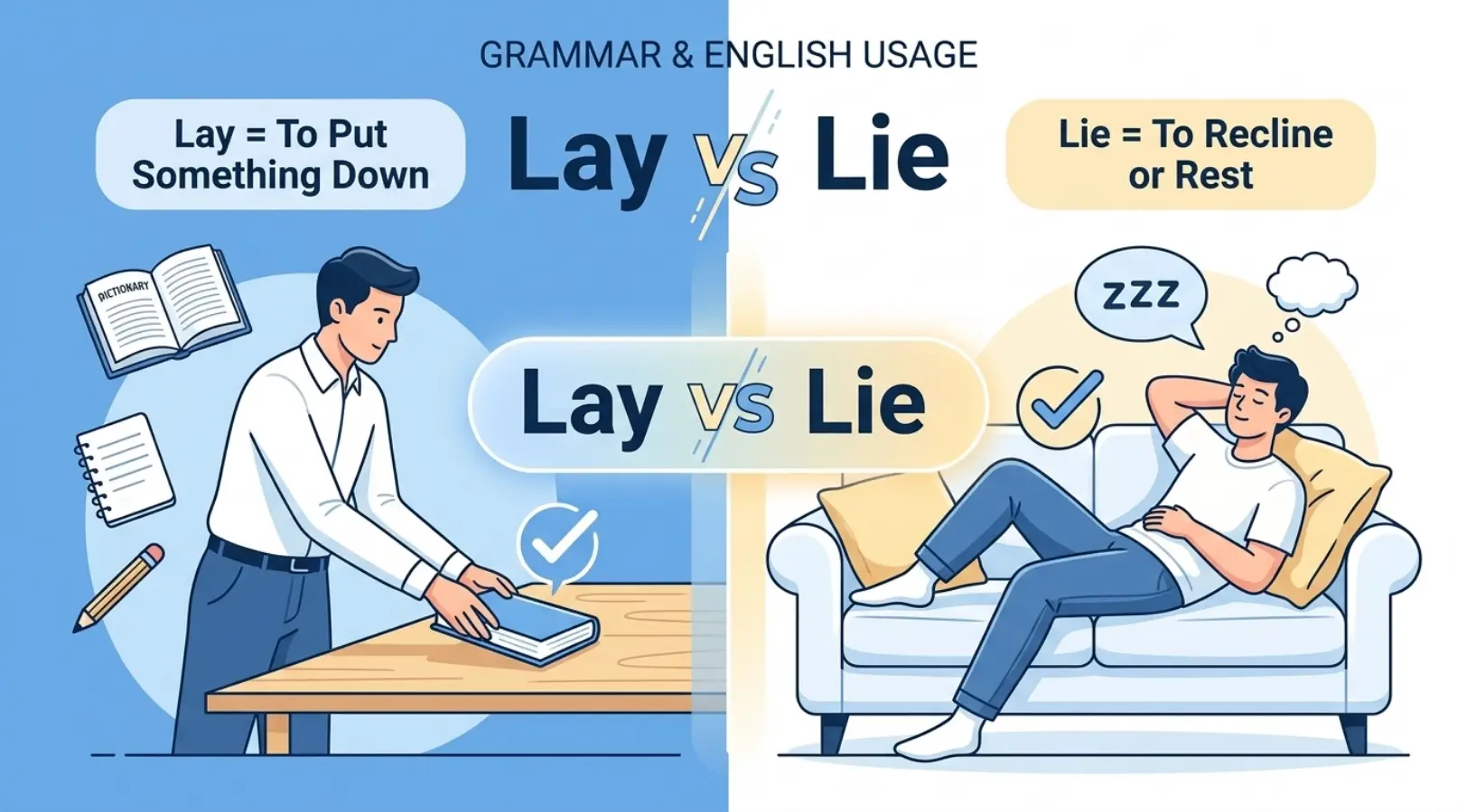 Understanding Lay vs Lie