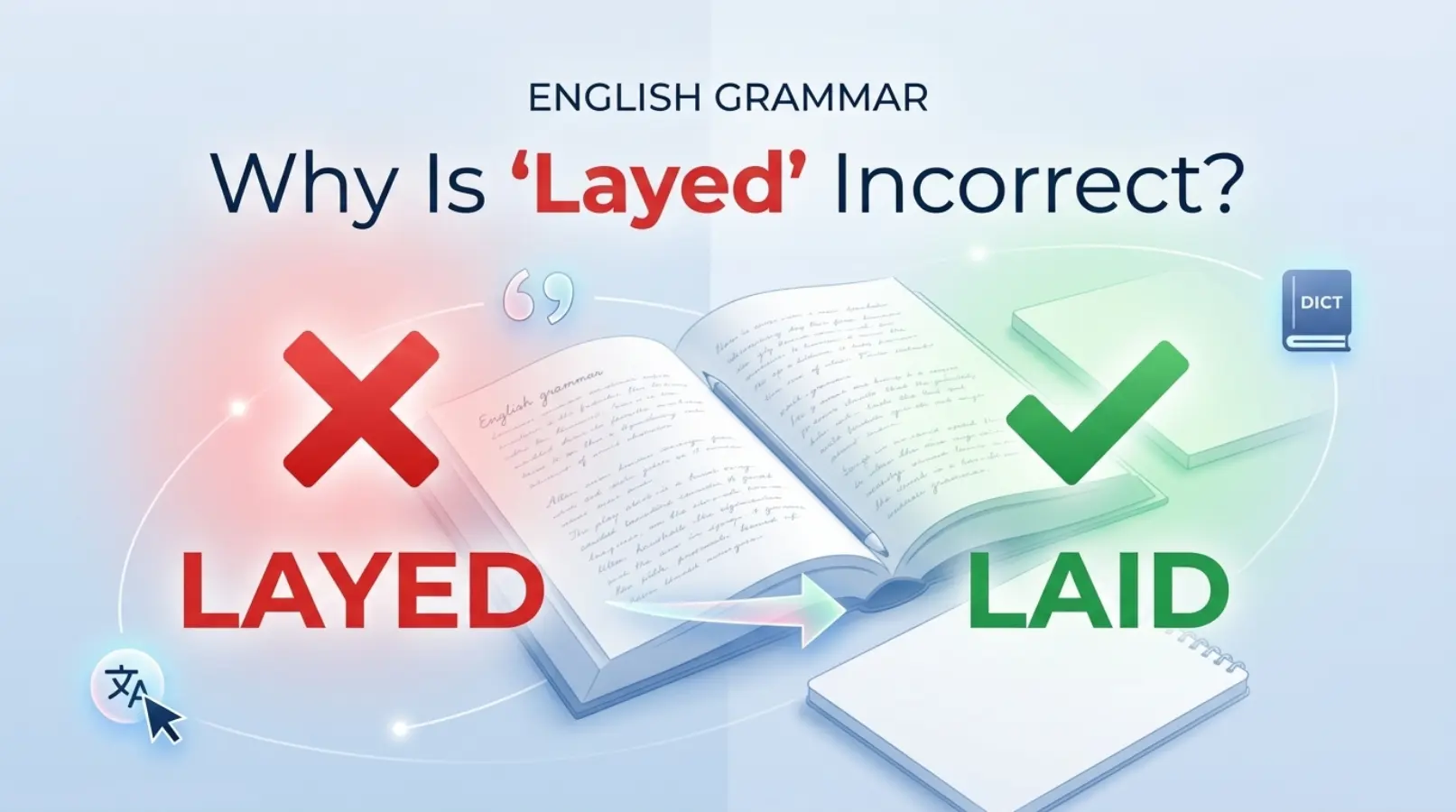 Why Is "Layed" Incorrect?