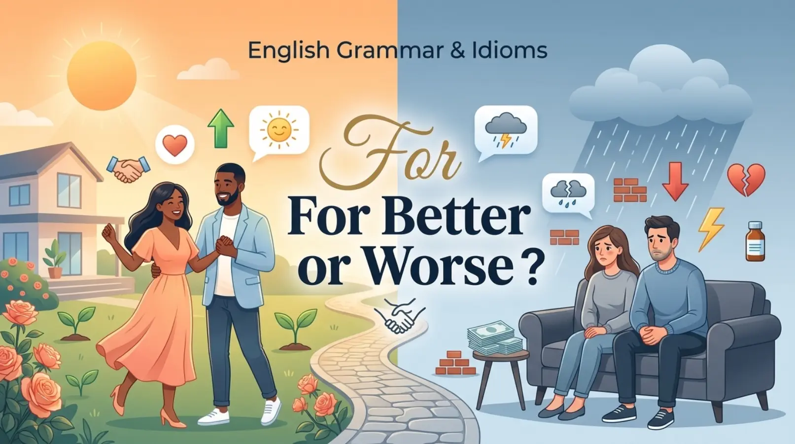 What Does "For Better or Worse" Mean in Simple Words?